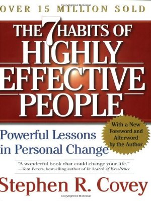 cover image of The 7 habits of highly effective people :